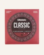 D'Addario EJ27N Student Silver-Plated Nylon Core Classical Guitar Strings - Normal Tension
