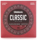 D'Addario EJ27N Student Silver-Plated Nylon Core Classical Guitar Strings - Normal Tension - Image 2