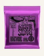 Ernie Ball 7-String Power Slinky Nickel Wound Electric Guitar Strings, 11-58 Gauge