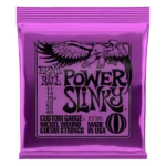 Ernie Ball Power Slinky Nickel Wound Electric Guitar Strings, 11-48 Gauge - Image 2