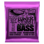 Ernie Ball Power Slinky Nickel Wound Bass Guitar Strings, 55-110 Gauge - Image 2