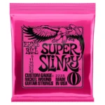 Ernie Ball Super Slinky Nickel Wound Electric Guitar Strings, 9-42 Gauge - Image 2