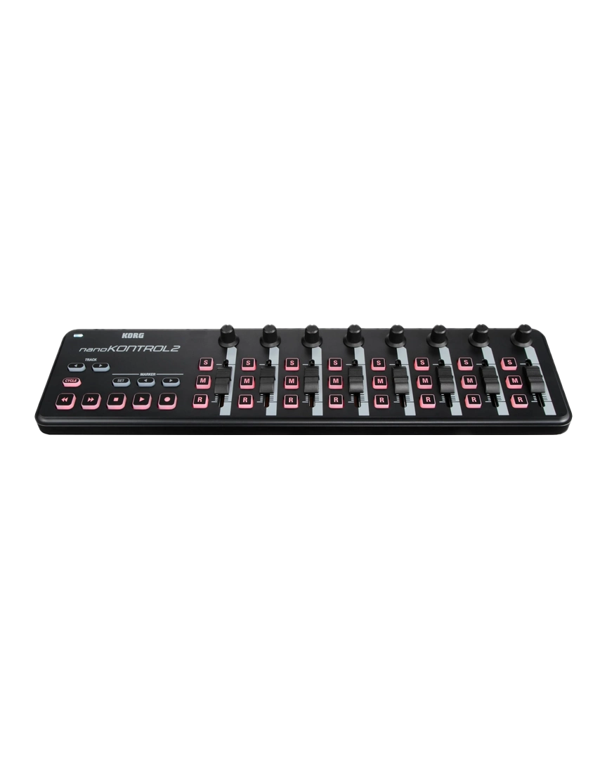 korg nanokontrol 2 B Korg nanoKONTROL – Compact MIDI Controller with Faders, Knobs & Transport Controls - Image 1