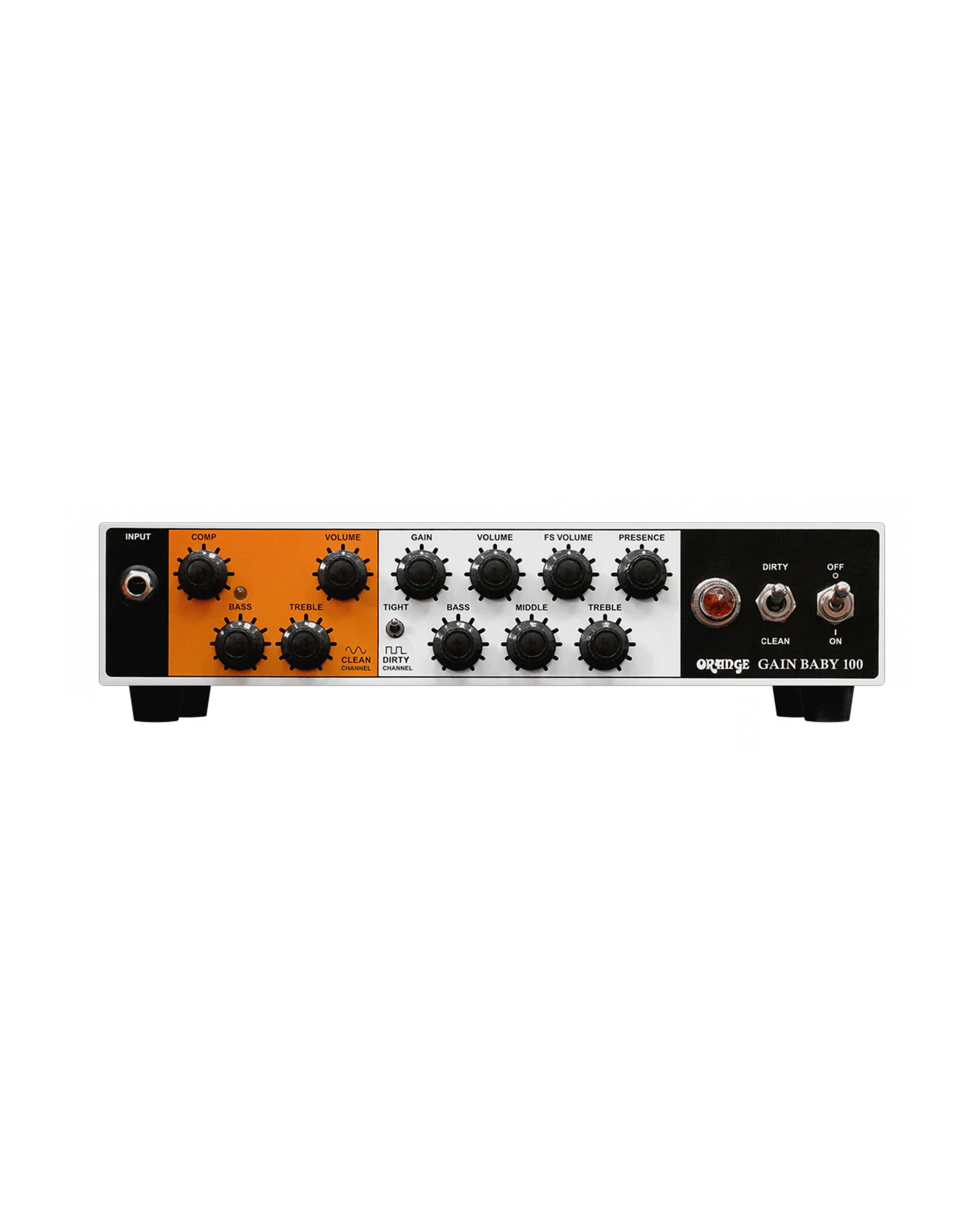 Orange Gain Baby 100 A Orange Gain Baby 100 - 100W Guitar Amp Head - Image 1
