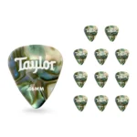 Taylor Celluloid 351 Pick .46mm Abalone 12-pack - Image 2