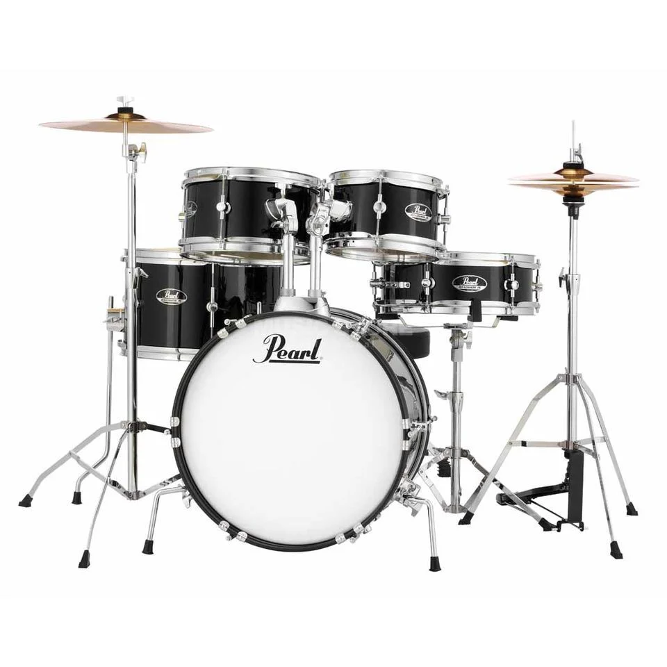 pearl-rsj465c-roadshow-junior-set-jet-black_1_DRU0038872-000.jpg_webp Pearl Roadshow Jr Drumset - Image 1